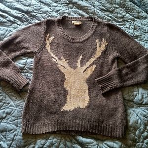Billabong reindeer sweater